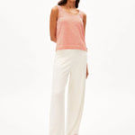 Camiseta Armedangels Minaami Lita Poppy Red - ECRU