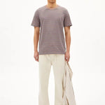 Camiseta Armedangels Vegaas Stripes - ECRU