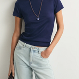 Camiseta ESE O ESE Glow Indigo Blue