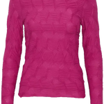 Camiseta B.Young Psille Festival Fuchsia - ECRU