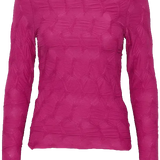 Camiseta B.Young Psille Festival Fuchsia - ECRU