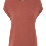 Camiseta Básica Aware Mahogany - ECRU