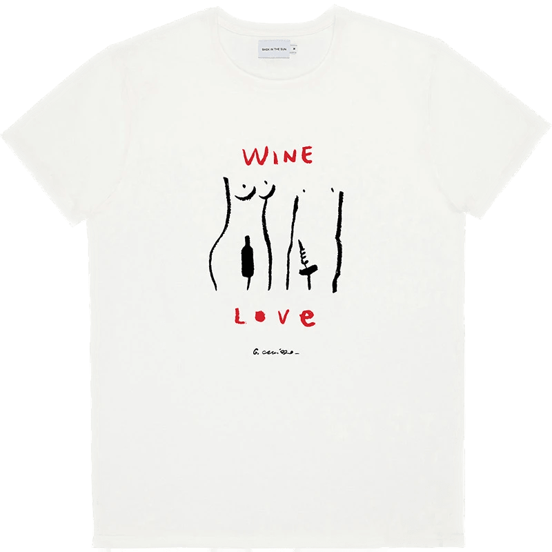 Camiseta Bask in the Sun Love - ECRU