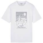 Camiseta Ben Sherman Summer Scooter White - ECRU