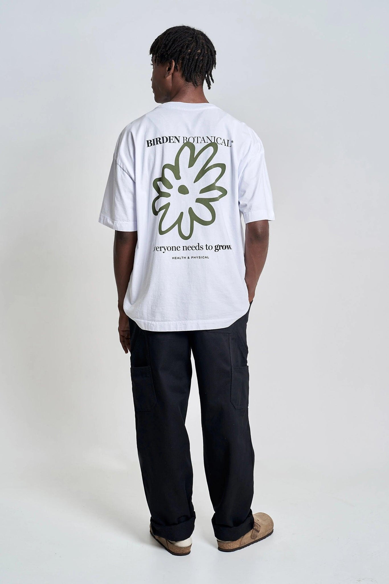 Camiseta Birden Grow White - ECRU