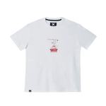 Camiseta Blue Banana Barrel White - ECRU