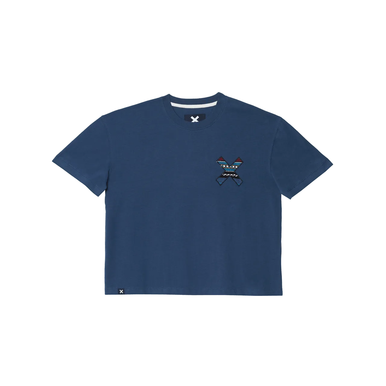 Camiseta Blue Banana Classic Woman Imperial Blue - ECRU