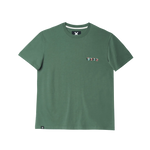 Camiseta Blue Banana Cube Pine Green - ECRU