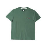 Camiseta Blue Banana Cube Pine Green - ECRU