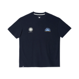 Camiseta Blue Banana Dawn Navy - ECRU