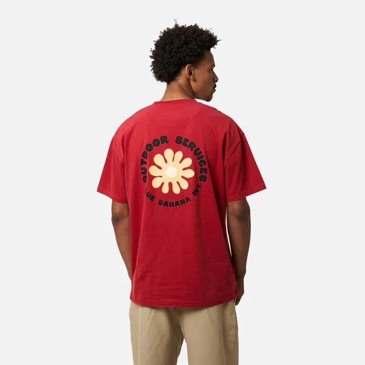 Camiseta Blue Banana Flower Chili - ECRU