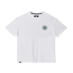 Camiseta Blue Banana Flower White - ECRU