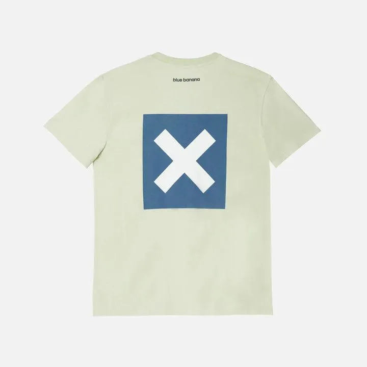 Camiseta Blue Banana Nature Pistachio - ECRU