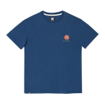 Camiseta Blue Banana Worm Imperial Blue - ECRU