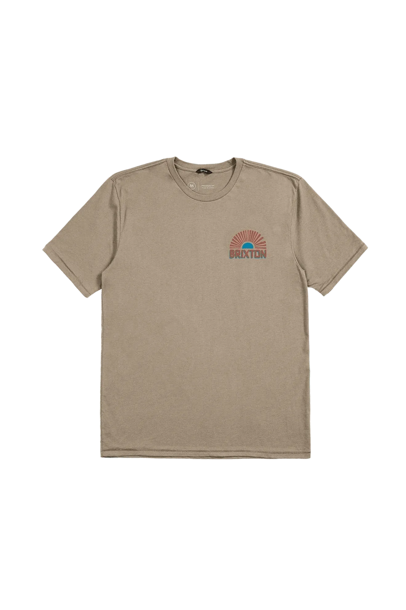 Camiseta Brixton Fairview - ECRU