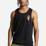 Camiseta Brixton Palm Jaguar Tank Top - ECRU