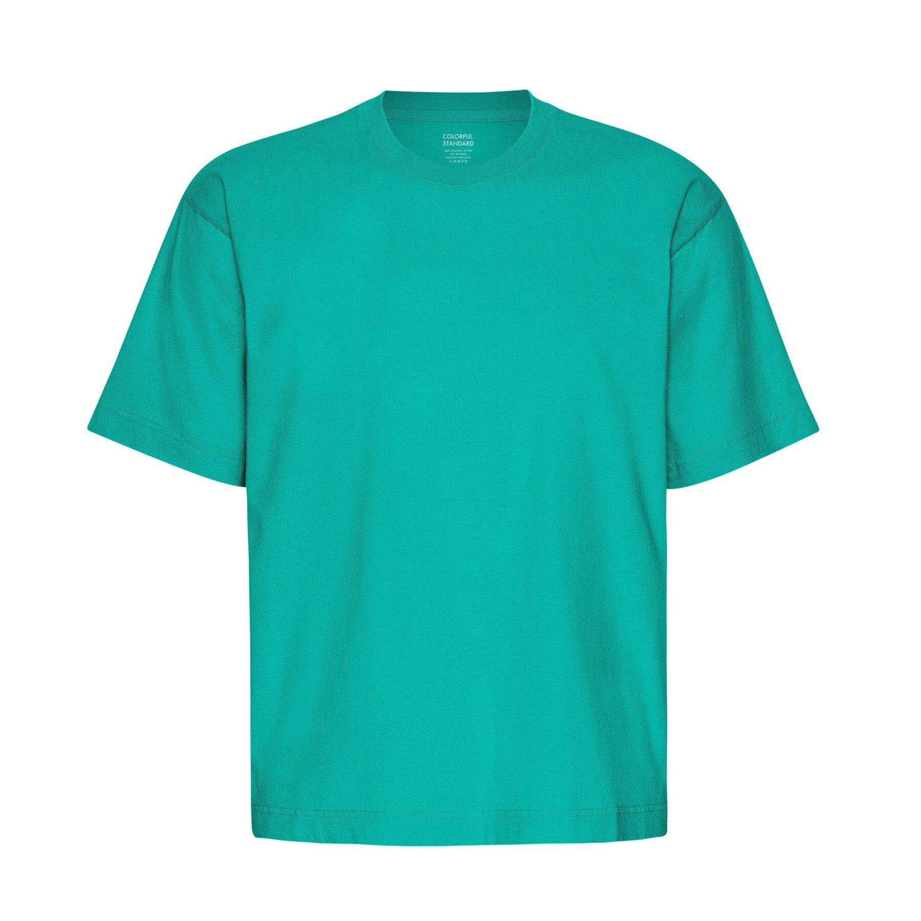 Camiseta Colorful Standard Oversize Tropical Sea - ECRU