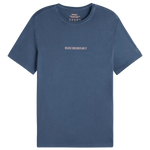 Camiseta de Hombre Ecoalf Birca Light Indigo - ECRU