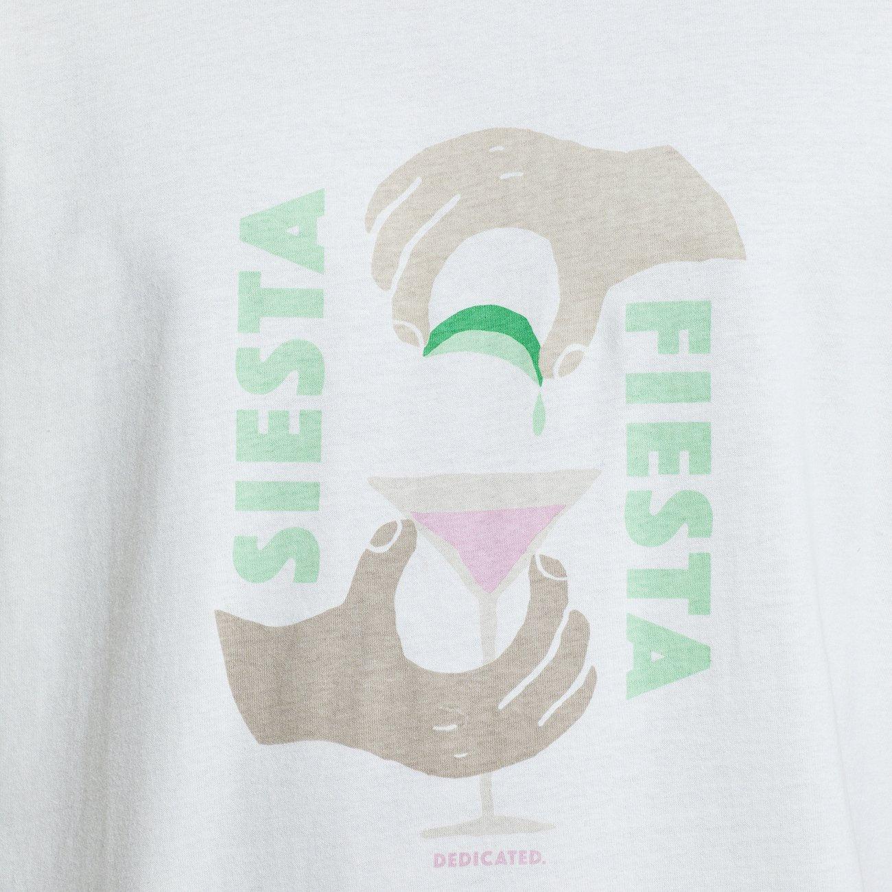 Camiseta Dedicated Siesta Fiesta Hands Off White - ECRU