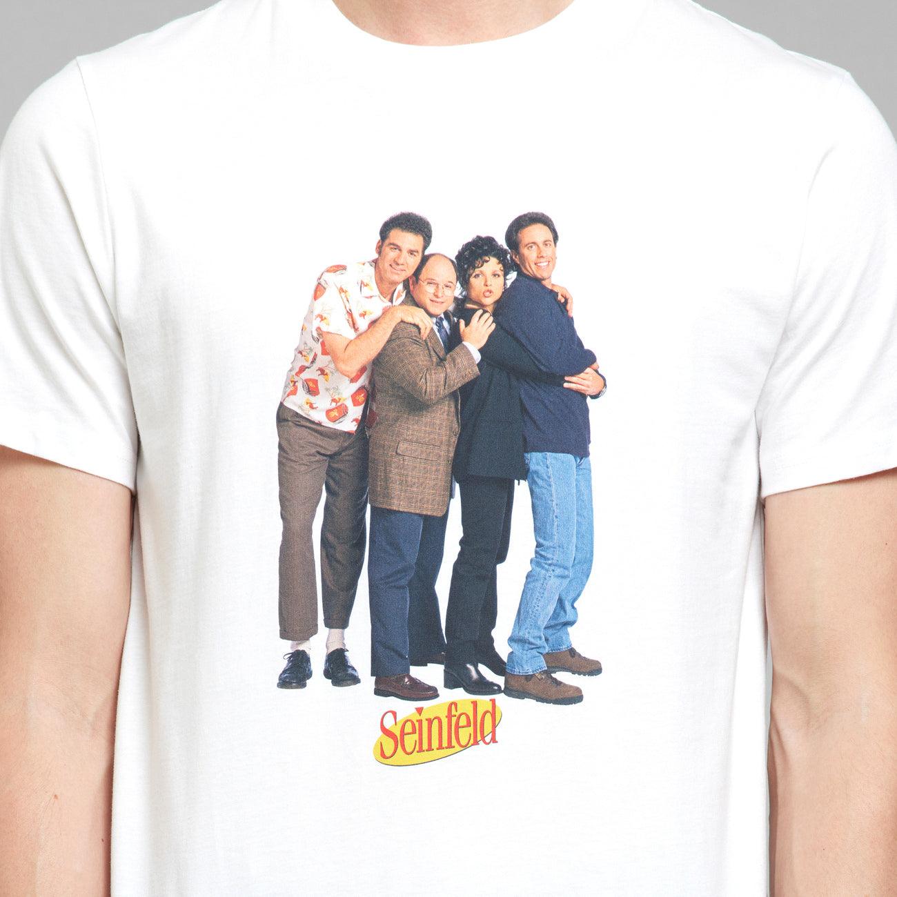 Camiseta Dedicated x Seinfeld Stockholm Family White - ECRU