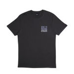 Camiseta Deus Ex Machina Beam Tee Anthracite - ECRU