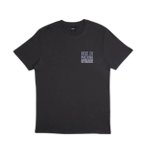 Camiseta Deus Ex Machina Beam Tee Anthracite - ECRU