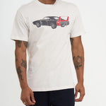 Camiseta Deus Ex Machina Charger Vintage White - ECRU