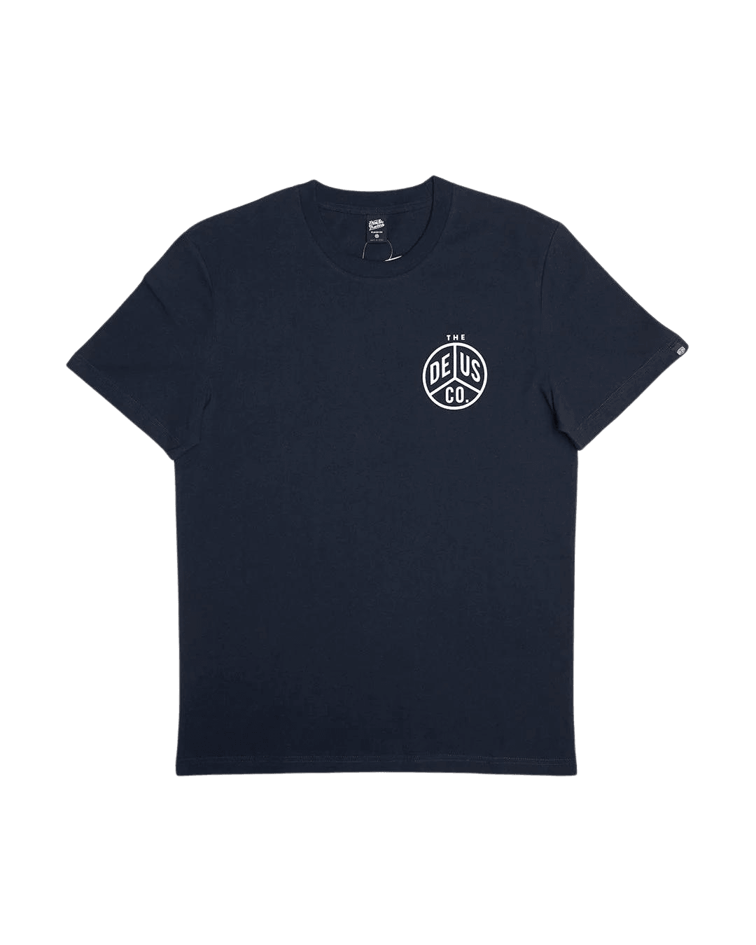 Camiseta Deus Ex Machina Classic Peaces Tee Navy - ECRU