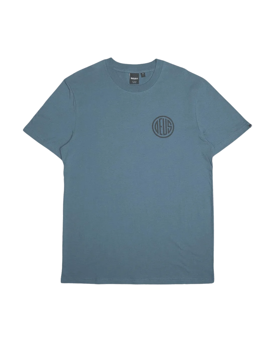 Camiseta Deus Ex Machina Clutch Tee Smoke Blue - ECRU