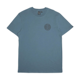 Camiseta Deus Ex Machina Clutch Tee Smoke Blue - ECRU