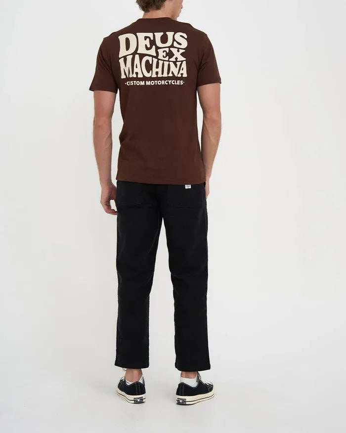 Camiseta Deus Ex Machina County Potting Soil - ECRU