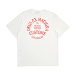 Camiseta Deus Ex Machina Crossroad Tee Vintage White - ECRU