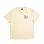 Camiseta Deus Ex Machina Custom Leisure Tee Dirty White - ECRU