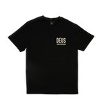 Camiseta Deus Ex Machina Inline Black - ECRU