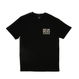 Camiseta Deus Ex Machina Inline Black - ECRU