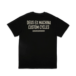 Camiseta Deus Ex Machina Inline Black - ECRU