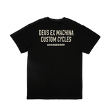 Camiseta Deus Ex Machina Inline Black - ECRU