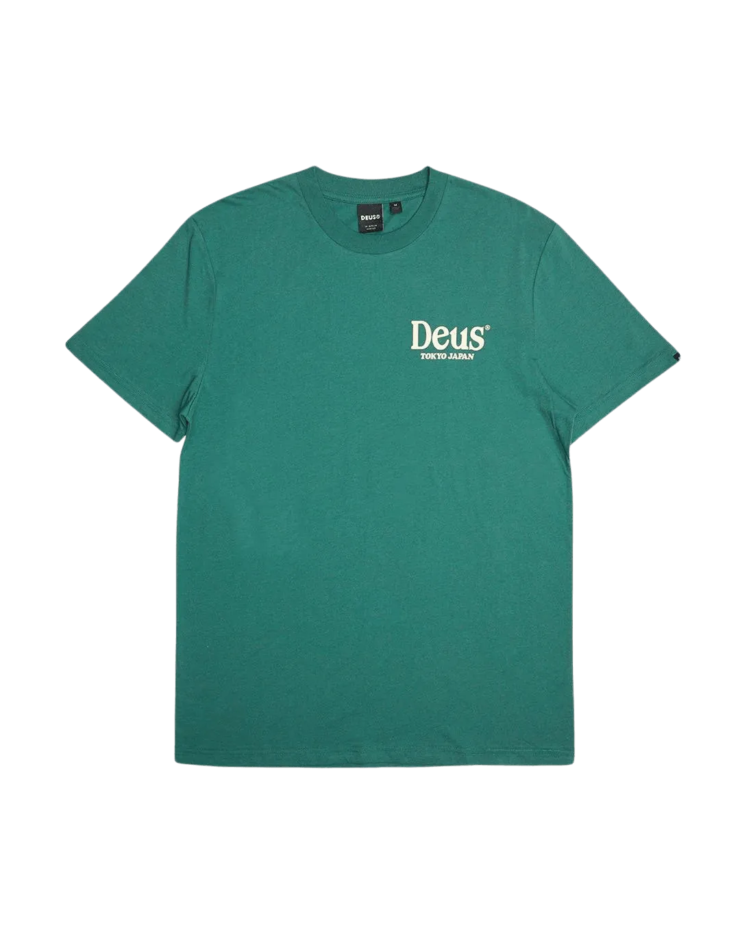 Camiseta Deus Ex Machina Metro Tee Work Green - ECRU