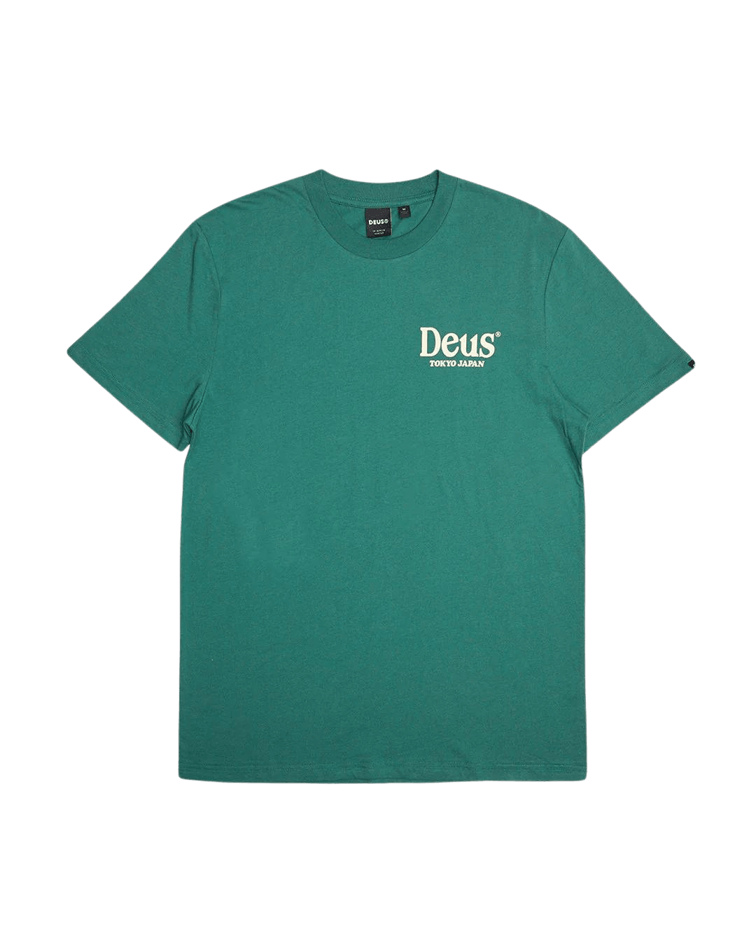 Camiseta Deus Ex Machina Metro Tee Work Green - ECRU