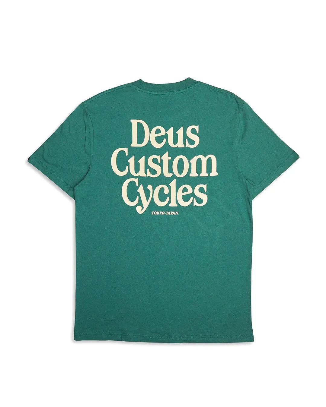 Camiseta Deus Ex Machina Metro Tee Work Green - ECRU