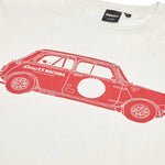 Camiseta Deus Ex Machina Mini Tee Vintage White - ECRU