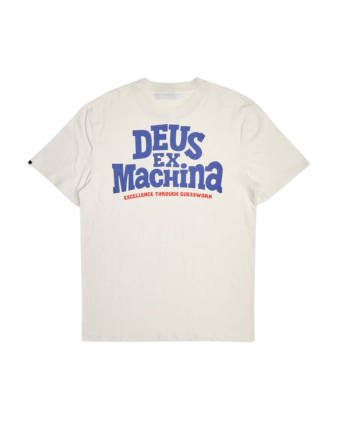 Camiseta Deus Ex Machina New Redline Vintage White - ECRU