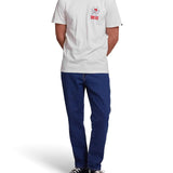 Camiseta Deus Ex Machina New Redline Vintage White - ECRU