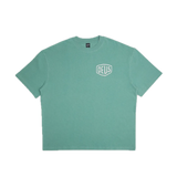 Camiseta Deus Ex Machina Oversized Biarritz Sea Foam - ECRU