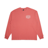 Camiseta Deus Ex Machina Oversized Venice Manga Larga Red Rose - ECRU