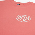 Camiseta Deus Ex Machina Oversized Venice Manga Larga Red Rose - ECRU