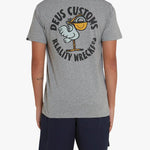 Camiseta Deus Ex Machina Pegasus Grey Marle - ECRU