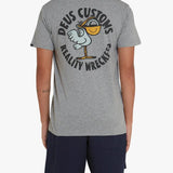 Camiseta Deus Ex Machina Pegasus Grey Marle - ECRU