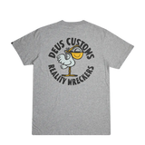 Camiseta Deus Ex Machina Pegasus Grey Marle - ECRU