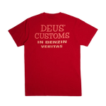 Camiseta Deus Ex Machina Portal Rocco Red - ECRU